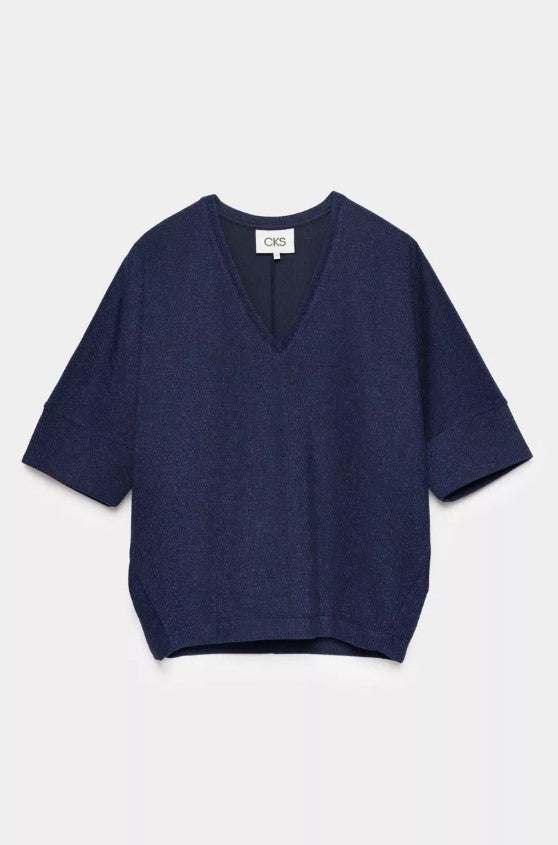 T-shirts korte mouw blauw CKS
