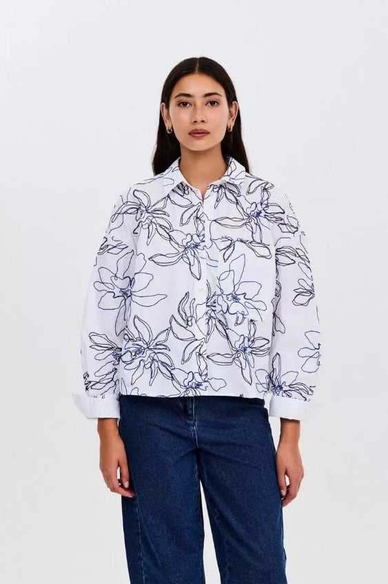 Blouses lange mouw multicolor CKS