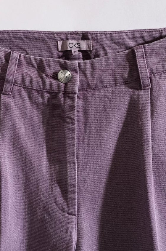 Broeken paars CKS