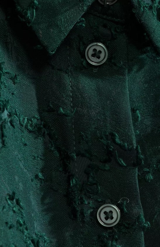 Blouses lange mouw groen CKS