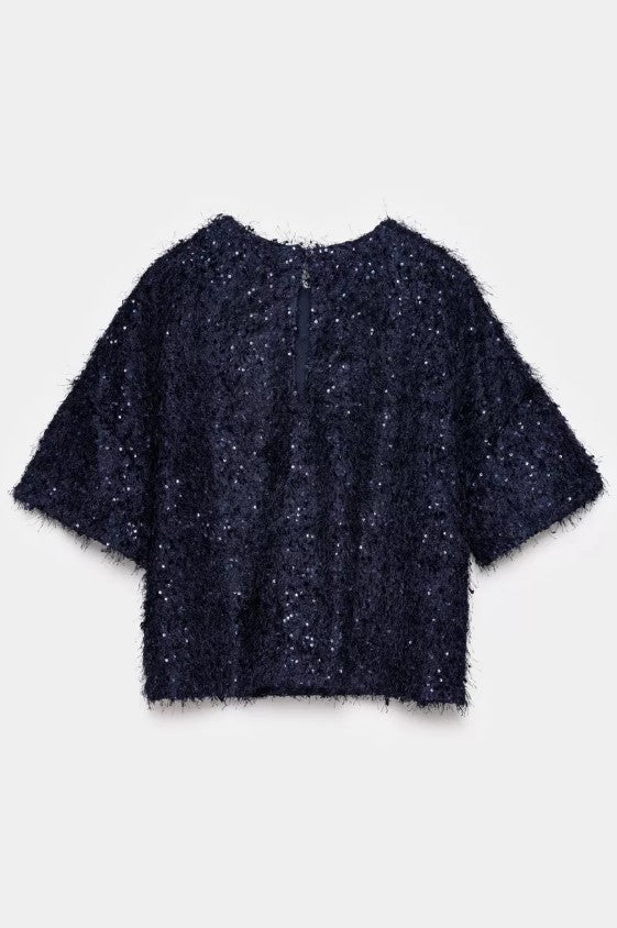 Blouses lange mouw navy CKS