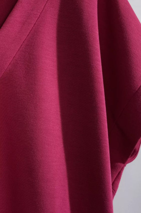 T-shirts korte mouw paars CKS