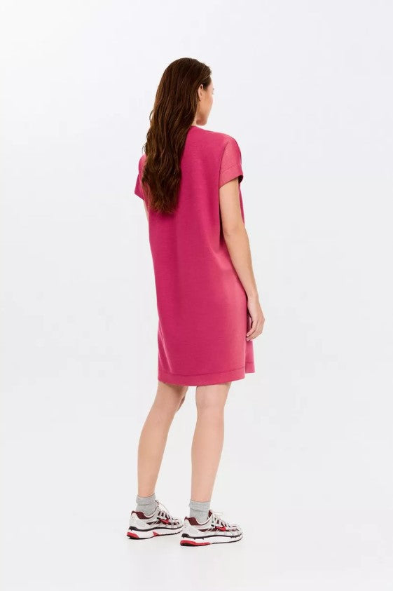 Jurken korte mouw roze CKS