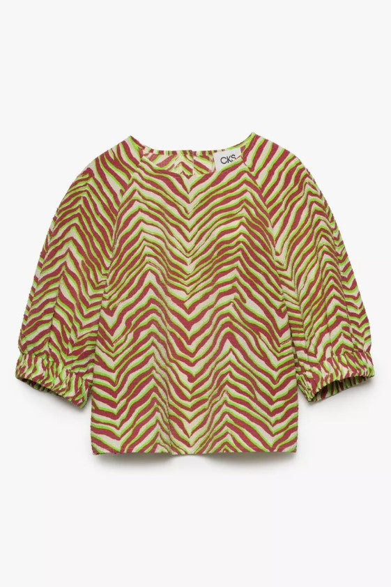 Blouses lange mouw multicolor CKS