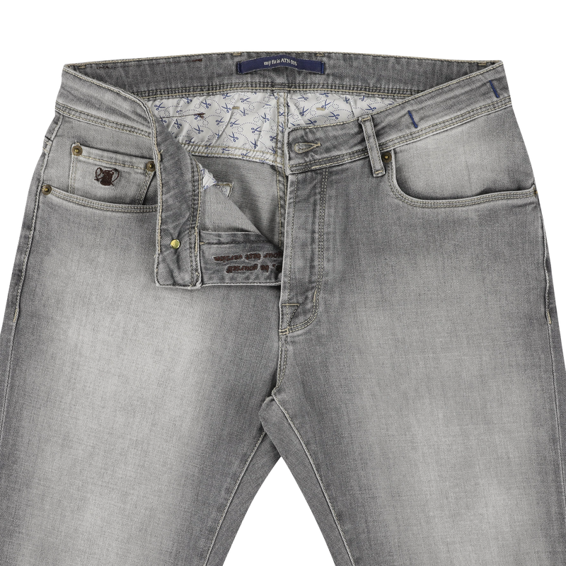 Jeans grijs Atelier Noterman