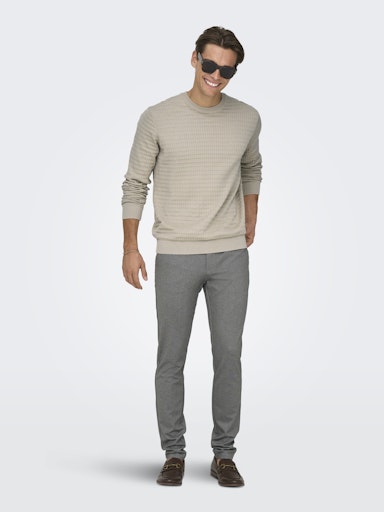 Broeken grijs ONLY&SONS