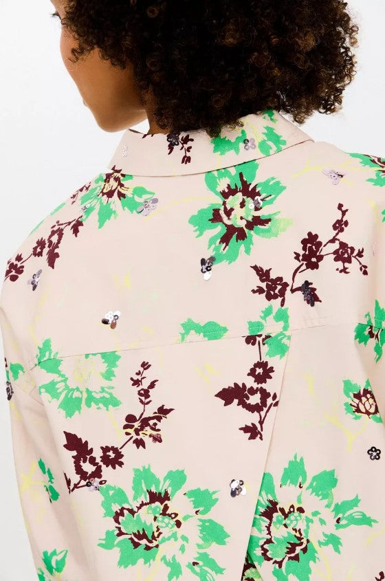 Blouses lange mouw beige CKS