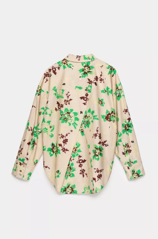 Blouses lange mouw beige CKS