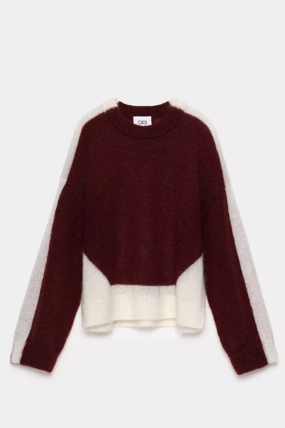 Pulls bordeaux CKS