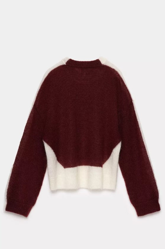 Pulls bordeaux CKS