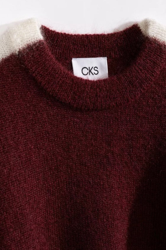 Pulls bordeaux CKS