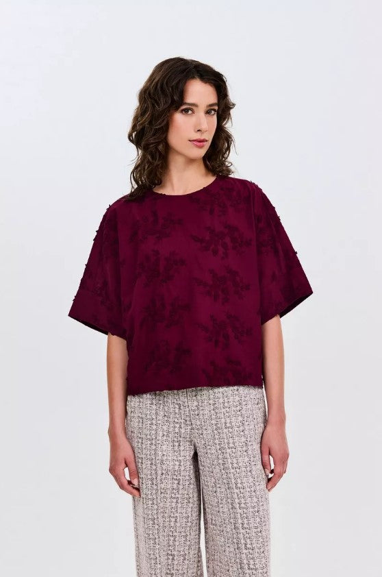 Blouses korte mouw multicolor CKS