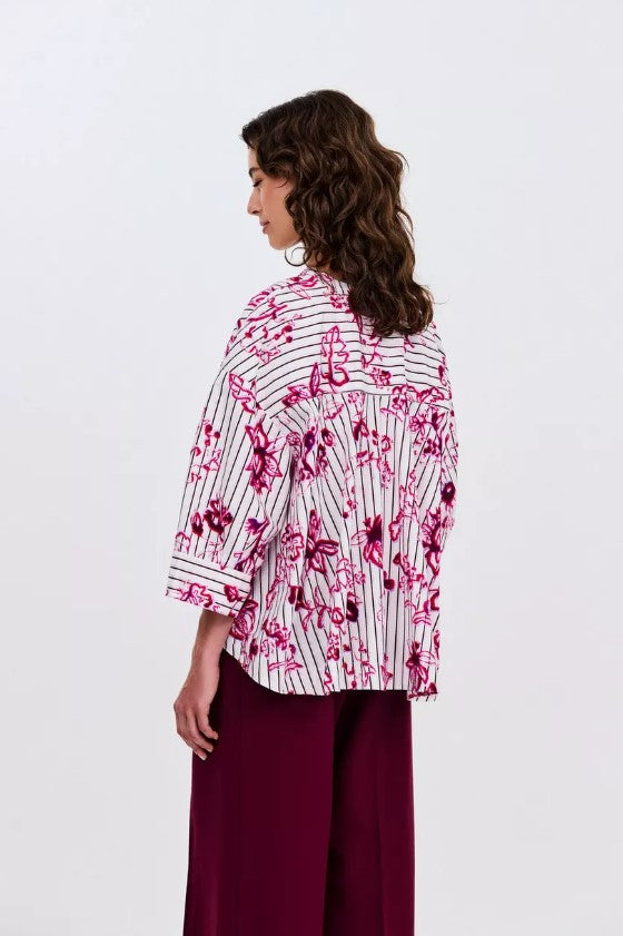 Blouses lange mouw rood CKS