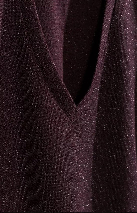 T-shirts korte mouw bordeaux CKS