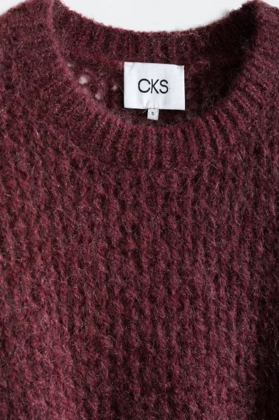 Pulls bordeaux CKS