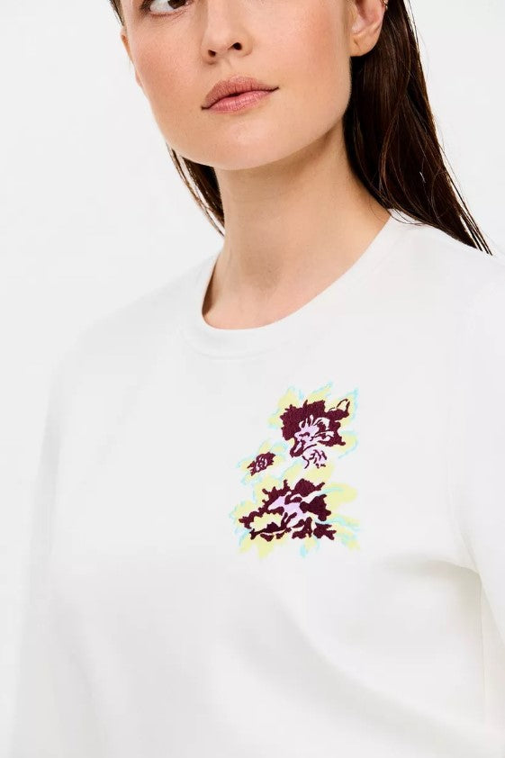 T-shirts lange mouw wit CKS