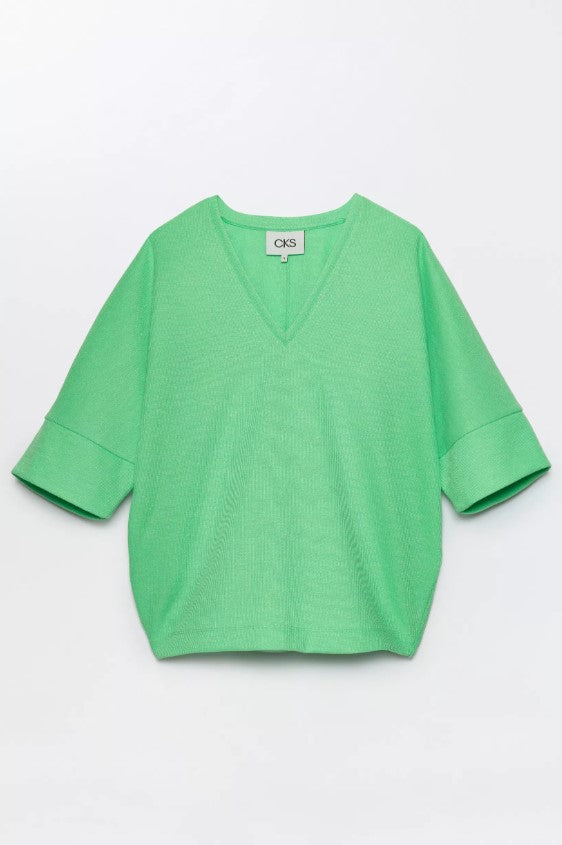 T-shirts korte mouw groen CKS