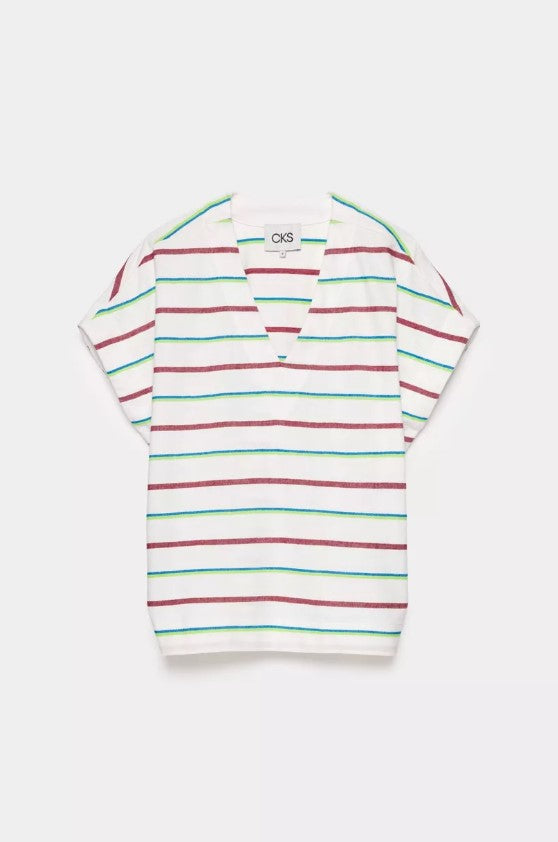 T-shirts korte mouw wit CKS