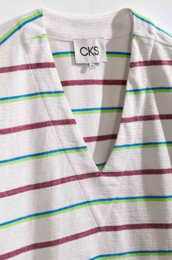 T-shirts korte mouw wit CKS