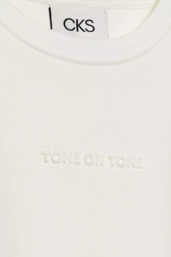 T-shirts korte mouw wit CKS