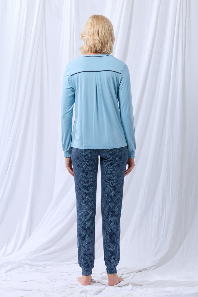 Pyjama's blauw Lordsxlilies