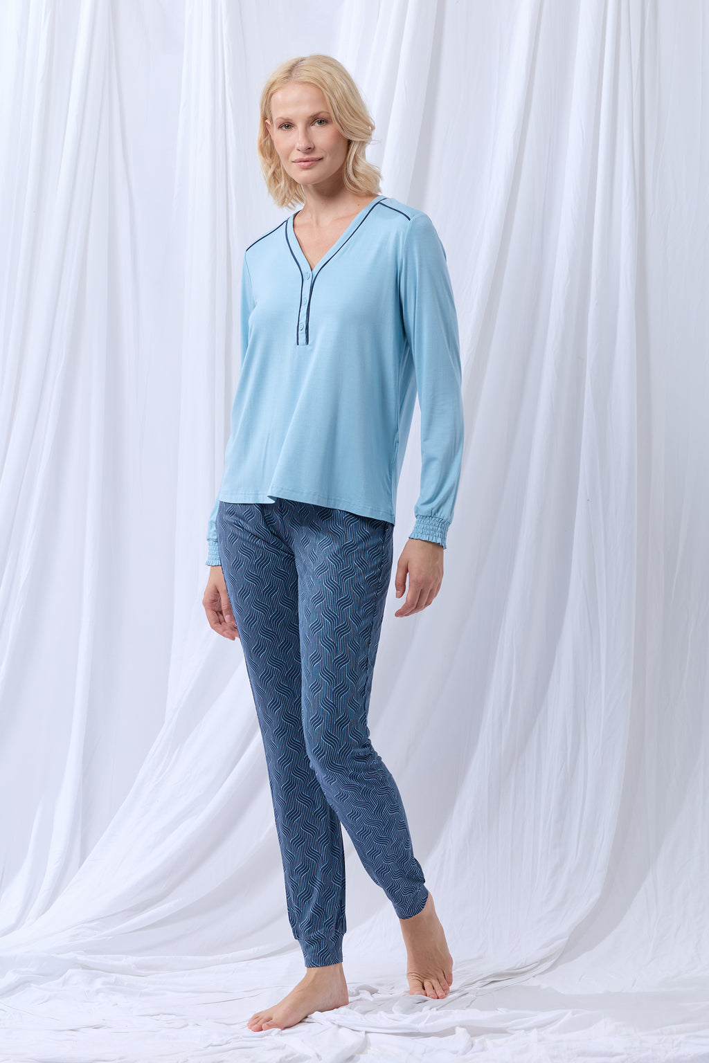 Pyjama's blauw Lordsxlilies