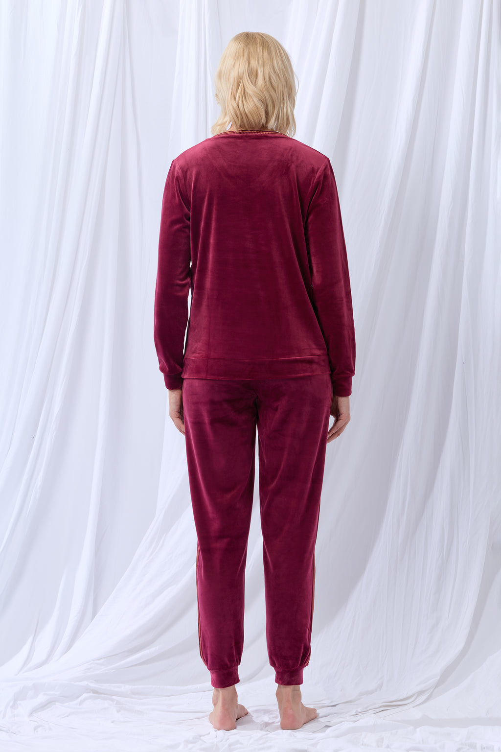 Pyjama's bordeaux Lordsxlilies