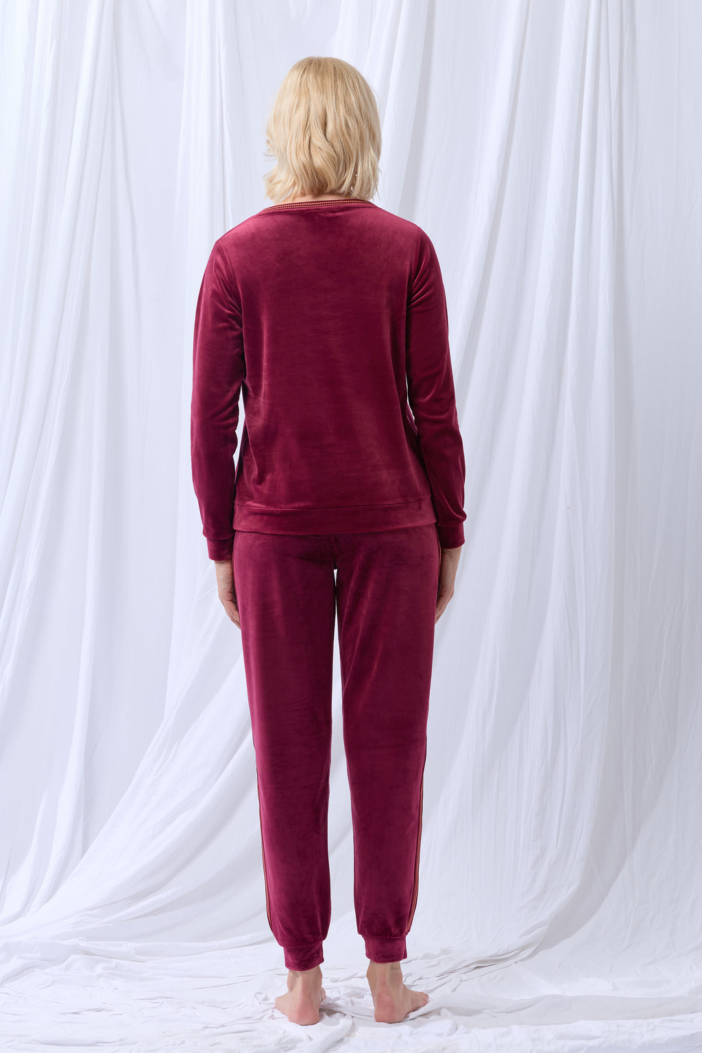 Pyjama's bordeaux Lordsxlilies