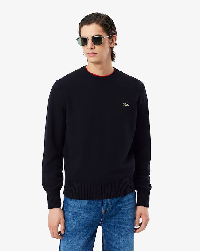 Pulls navy Lacoste
