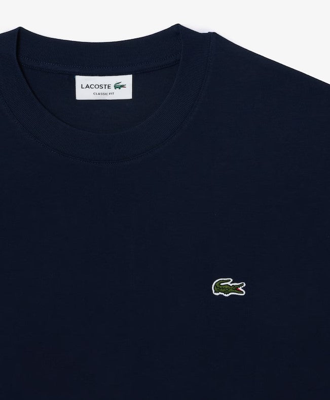 T-shirts korte mouw navy Lacoste