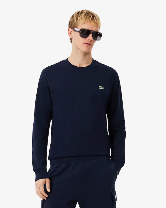 T-shirts lange mouw navy Lacoste