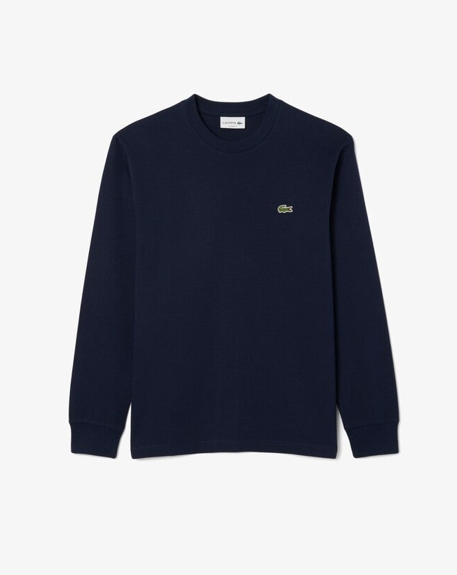 T-shirts lange mouw navy Lacoste