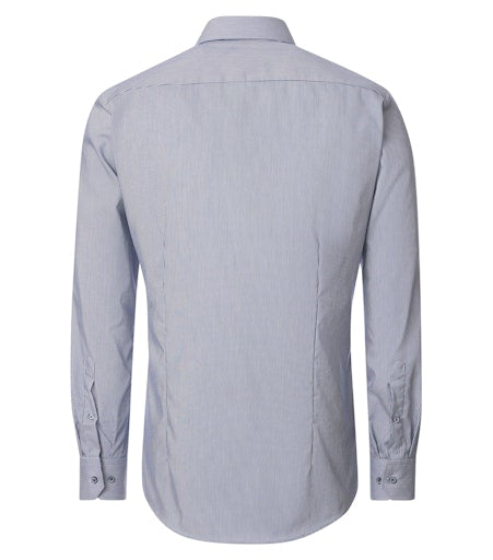 Hemden lange mouw blauw VENTI