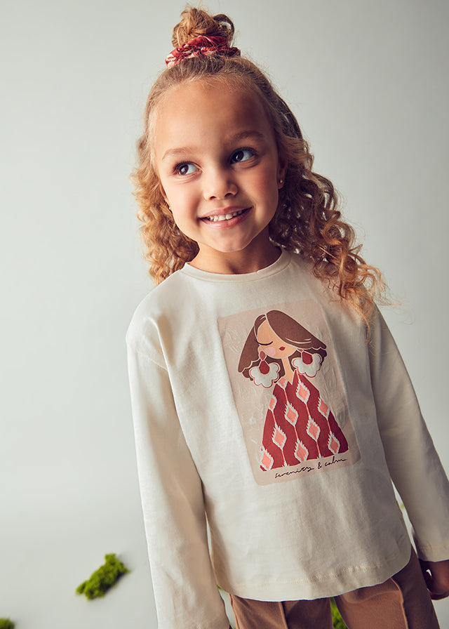 T-shirts lange mouw zwart Mayoral