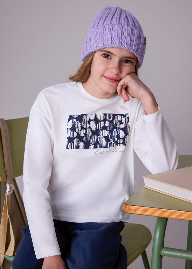 T-shirts lange mouw bruin Mayoral