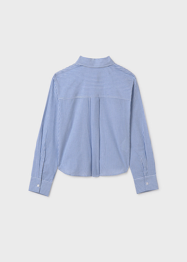 Blouses lange mouw blauw Mayoral