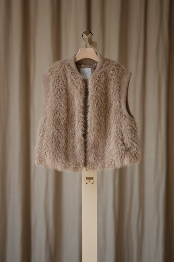 Bodywarmers beige Rino&Pelle