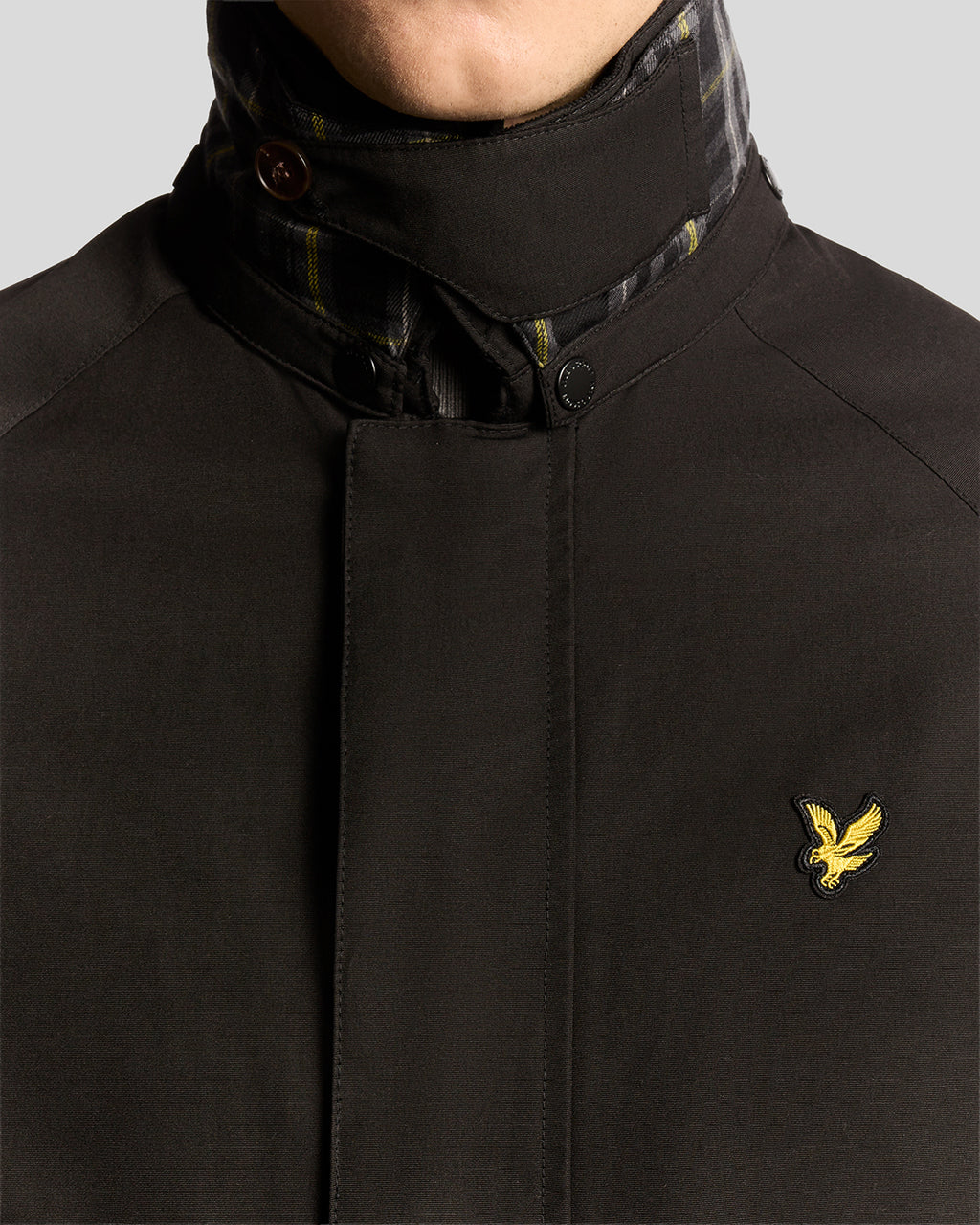 Jassen zwart Lyle & Scott