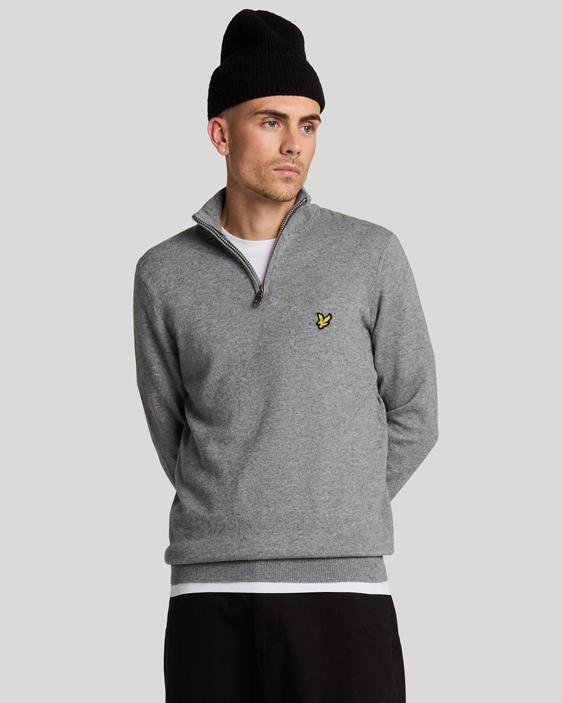 Pulls grijs Lyle & Scott