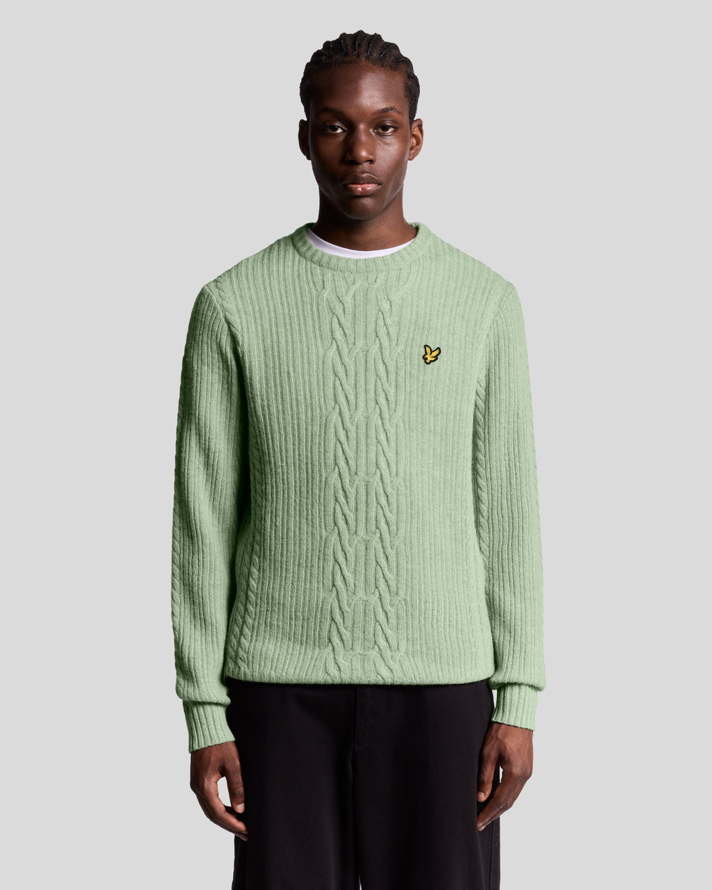 Pulls groen Lyle & Scott