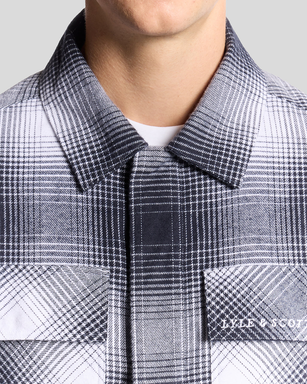 Hemden lange mouw multicolor Lyle & Scott