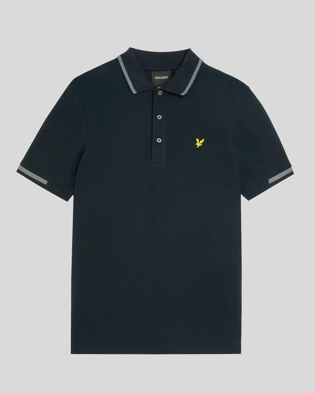 Polo's korte mouw navy Lyle & Scott