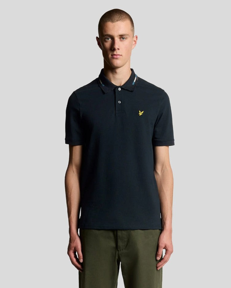 Polo's korte mouw navy Lyle & Scott