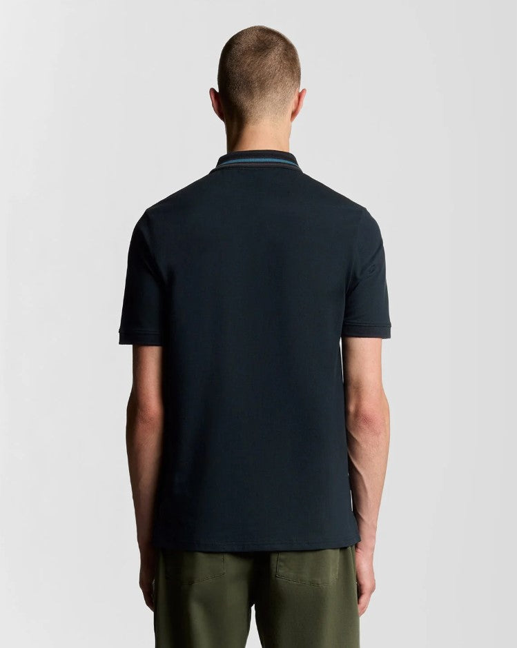 Polo's korte mouw navy Lyle & Scott