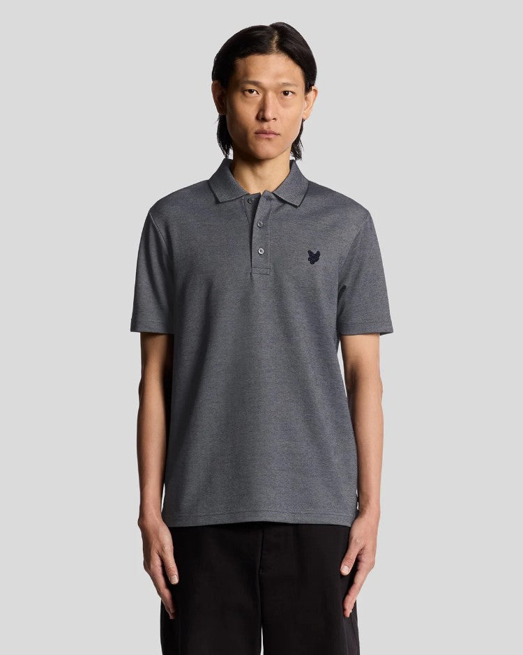 Polo's korte mouw navy Lyle & Scott