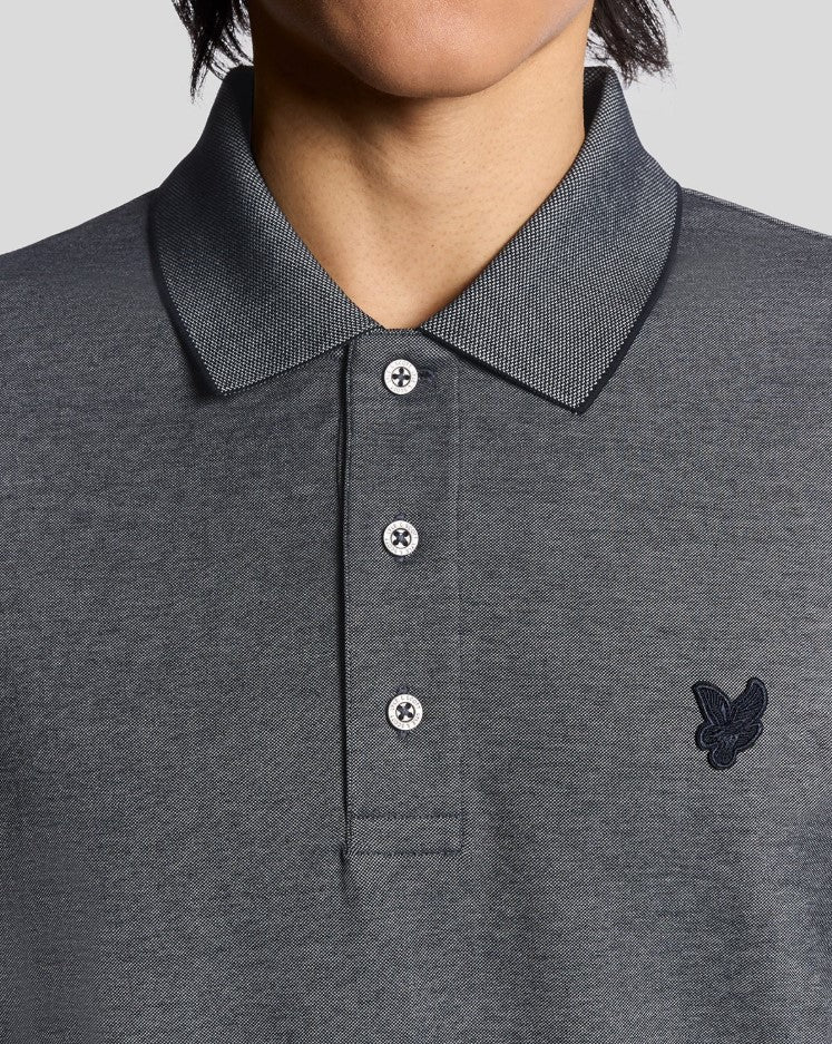 Polo's korte mouw navy Lyle & Scott
