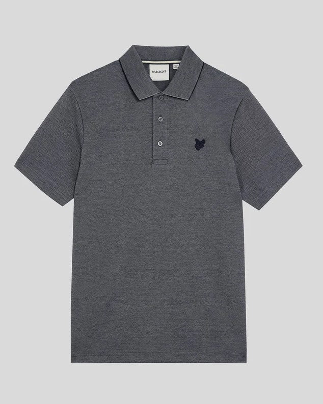 Polo's korte mouw navy Lyle & Scott