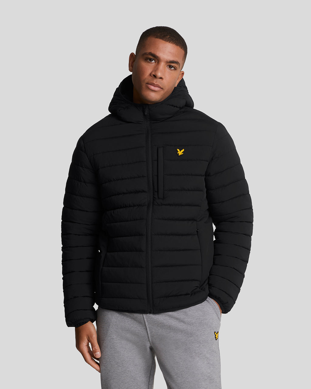 Jassen zwart Lyle & Scott