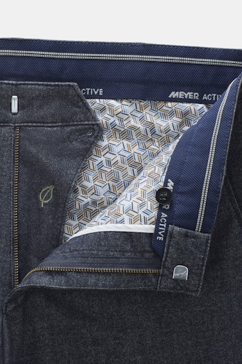Broeken blauw Meyer