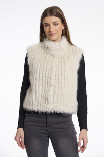 Bodywarmers beige Rino&Pelle